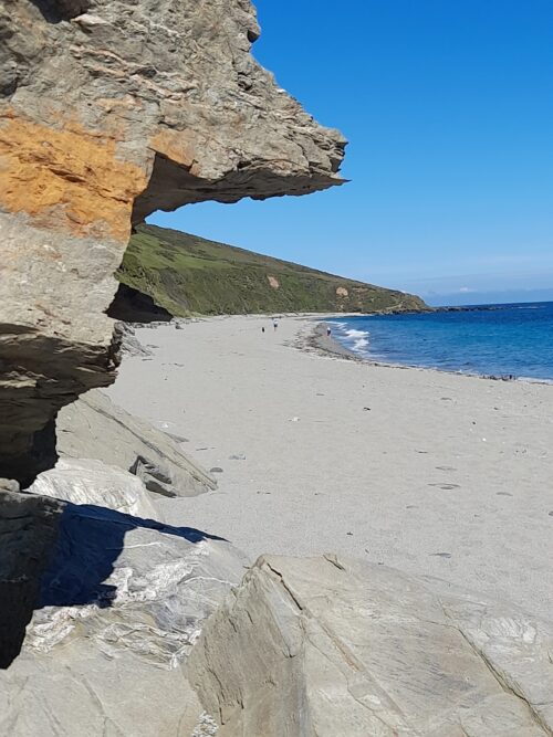 Cornwall yoga holiday beach